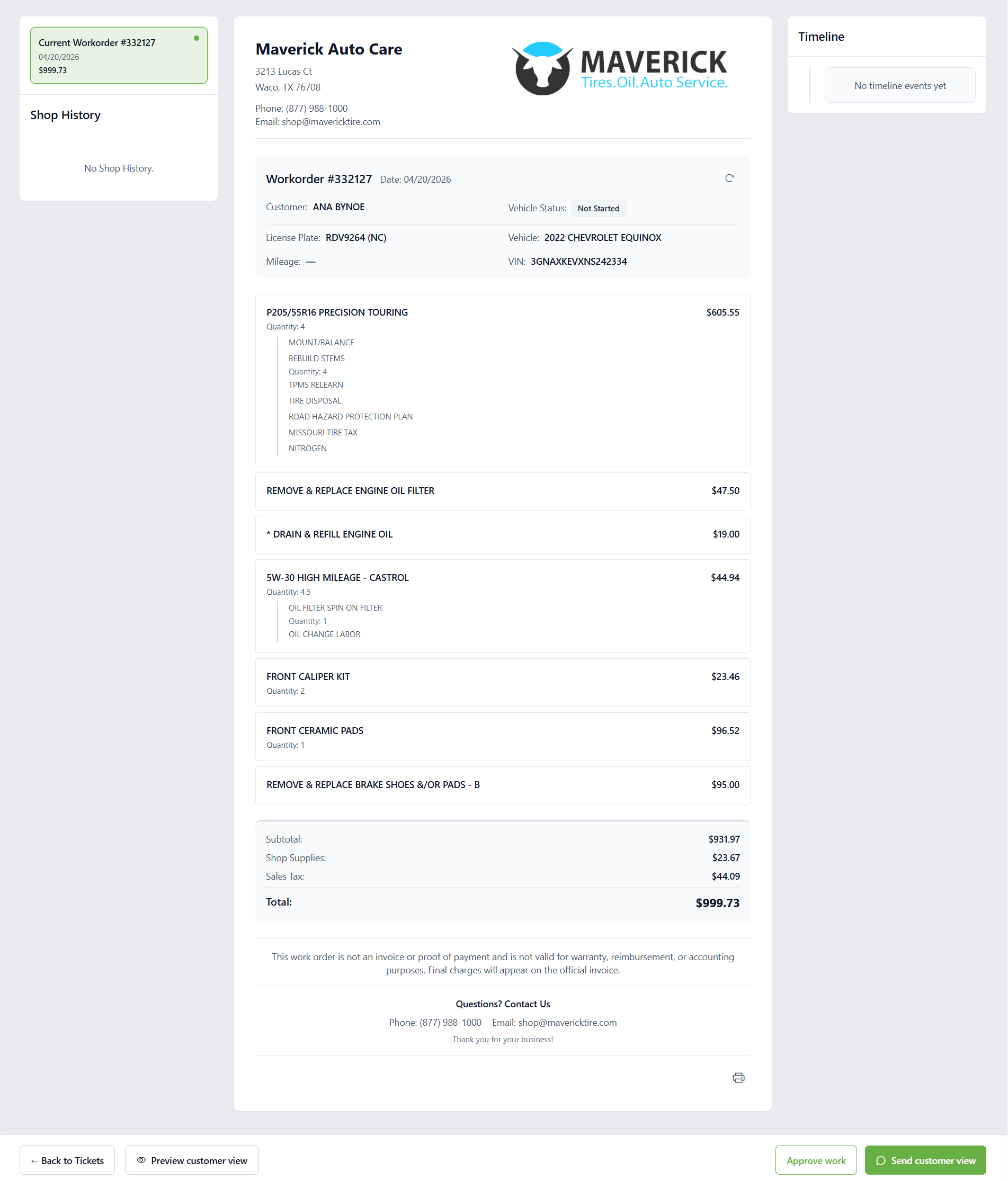 Advisor View in HITS Digital